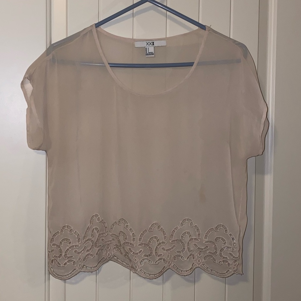 Forever21 sheer top
